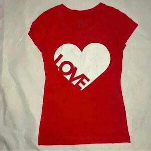 Red Love Graphic Tee